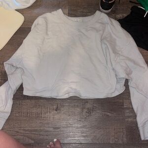 Aerie cropped sweatshirt
